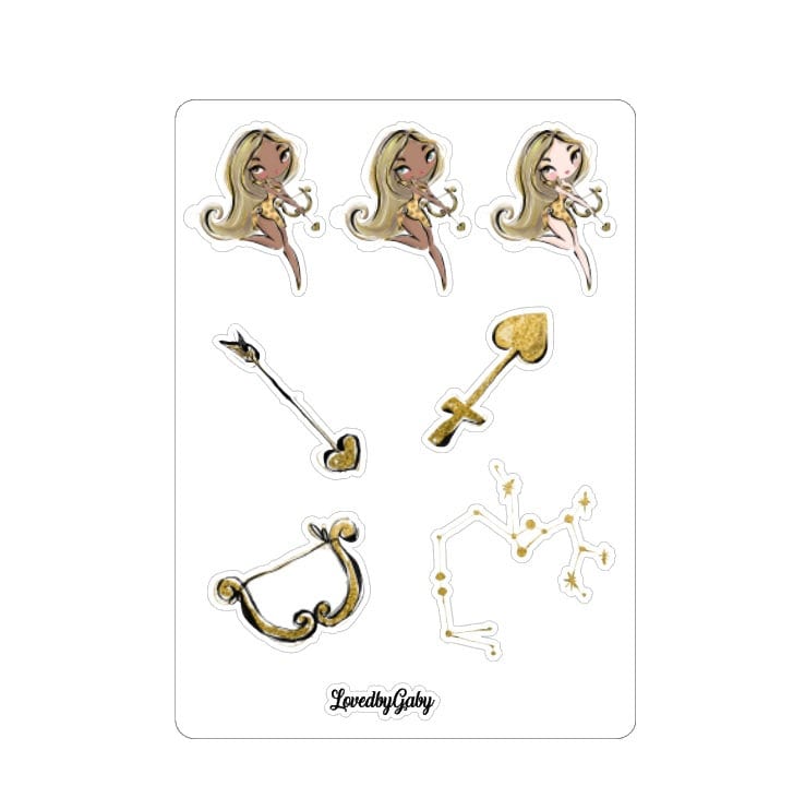 LovedbyGaby stickers "Sagittarius / boogschutter"