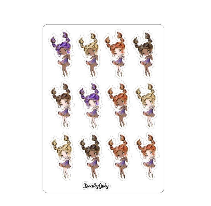 LovedbyGaby stickers "Cancer / kreeft"