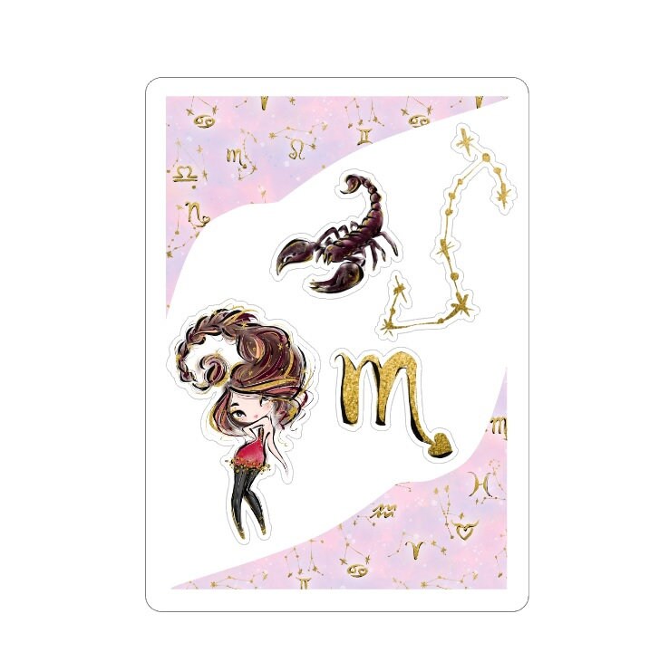 LovedbyGaby stickers "bullet kits" Zodiac 1