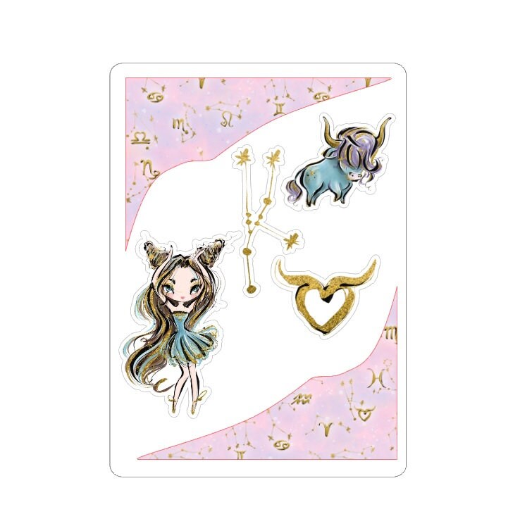 LovedbyGaby stickers "bullet kits" Zodiac 1
