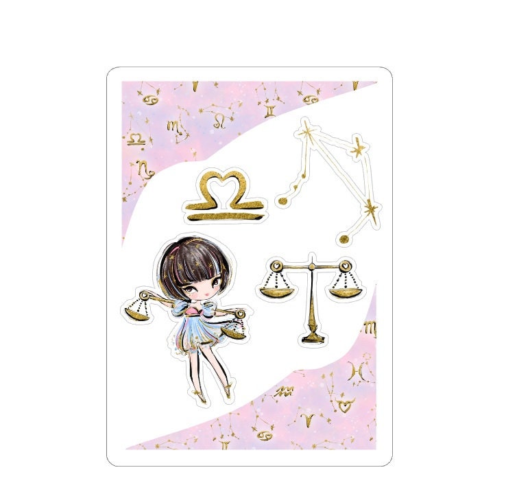 LovedbyGaby stickers "bullet kits" Zodiac 2