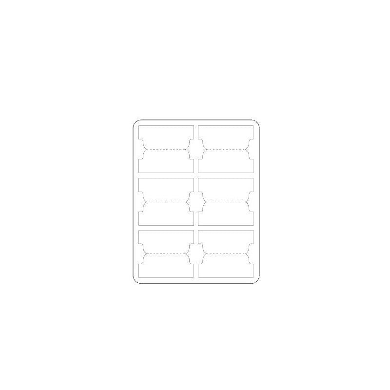 LovedbyGaby "clear vellum tab cover" stickers
