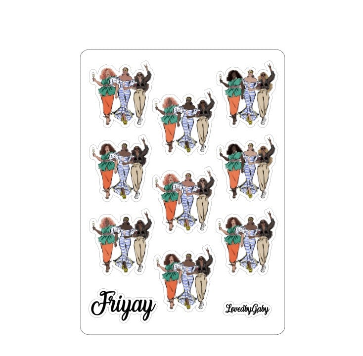 LovedbyGaby stickers "Friday girl"