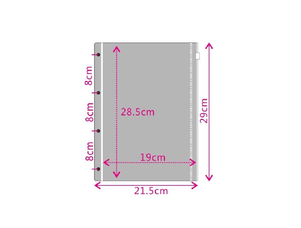 Zip inserts ringbound