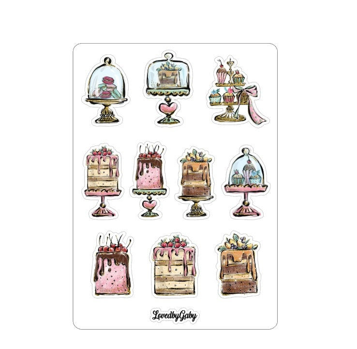 LovedbyGaby stickers "Bakery"