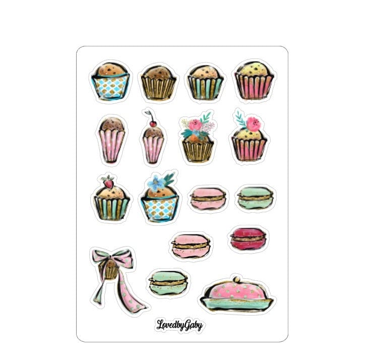 LovedbyGaby stickers "Bakery"