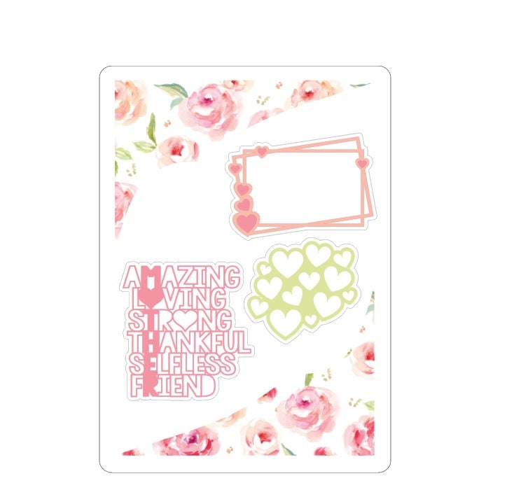 LovedbyGaby stickers "Bullet kit 4"