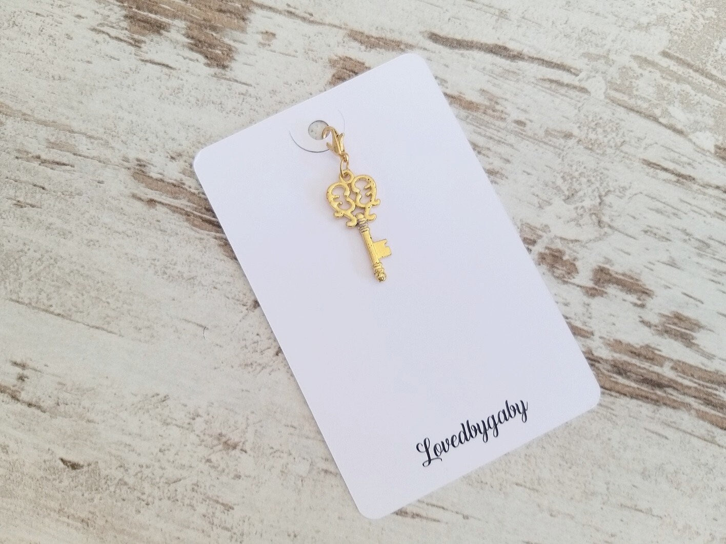 Planner charms gold 3