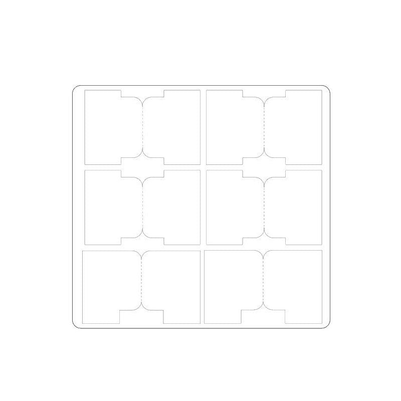 LovedbyGaby "clear vellum tab cover" stickers