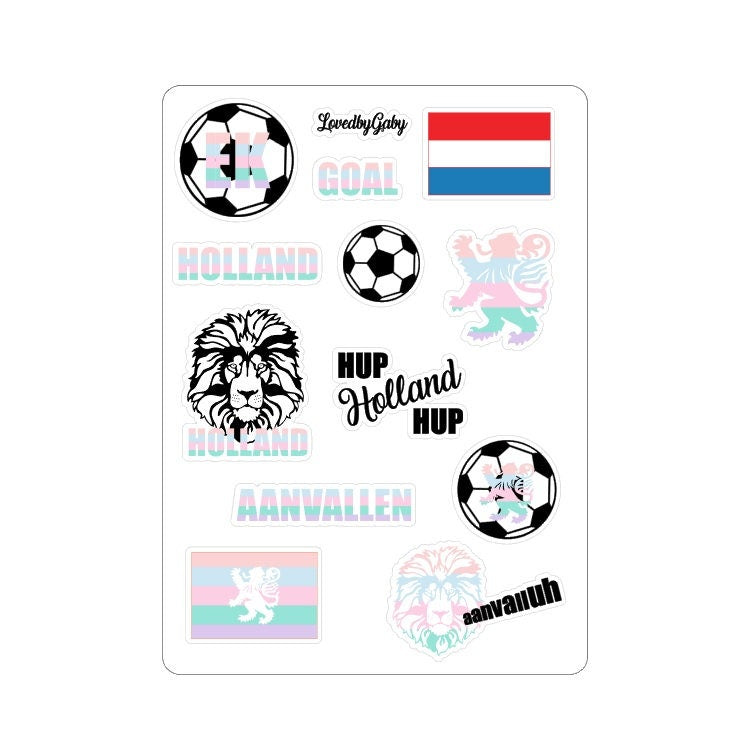 LovedbyGaby stickers oranje leeuwen