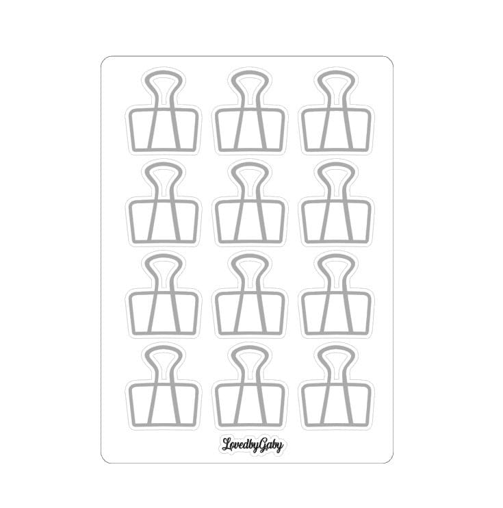 LovedbyGaby stickers bullclips