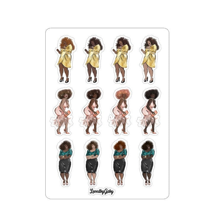 LovedbyGaby stickers "Saturday nights"