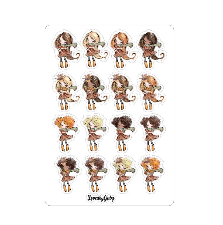 LovedbyGaby stickers "Fall market"