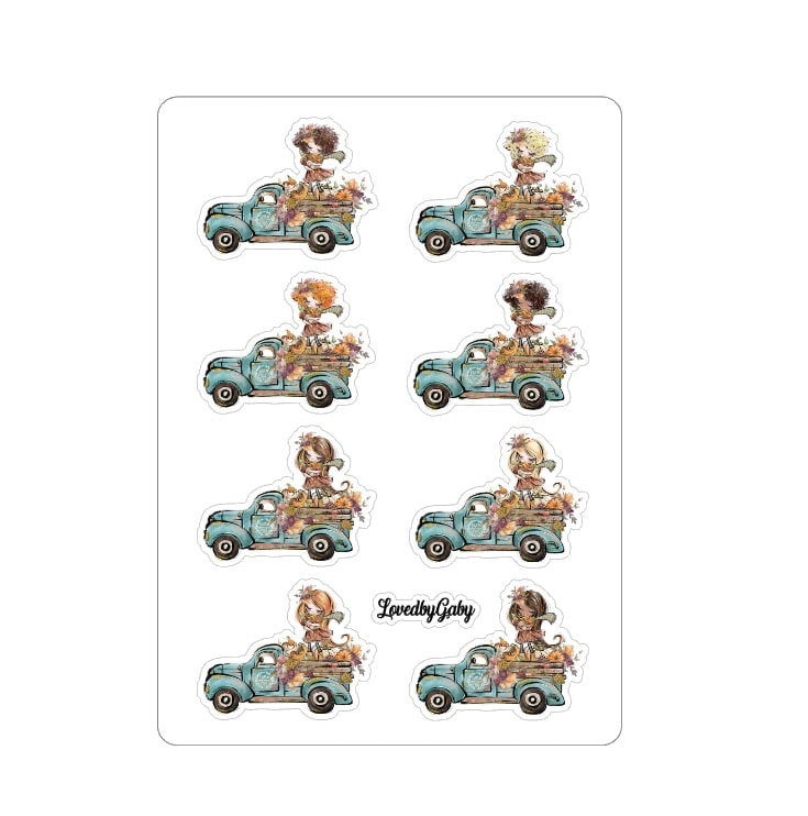 LovedbyGaby stickers "Fall market"