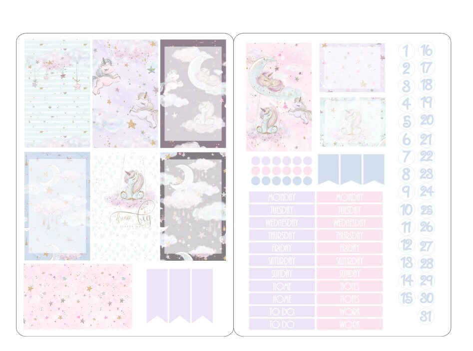 LovedbyGaby stickerkits Happy planner 2