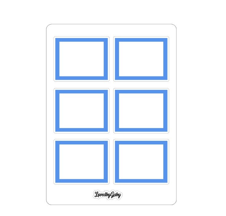 LovedbyGaby stickers "boxes"