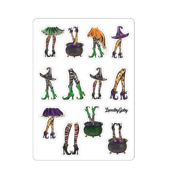 LovedbyGaby stickers "Witchery"