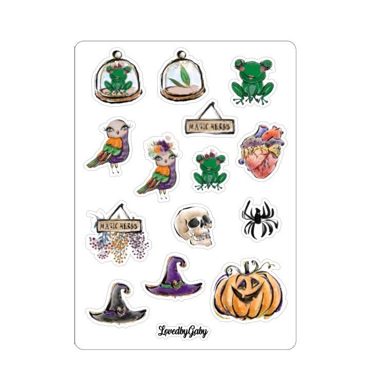 LovedbyGaby stickers "Witchery"