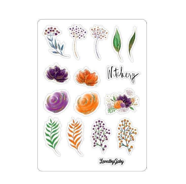 LovedbyGaby stickers "Witchery"