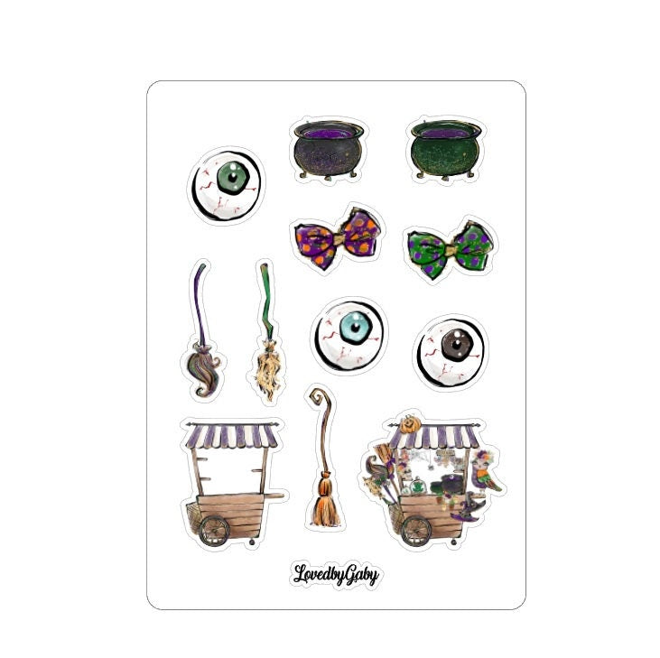 LovedbyGaby stickers "Witchery"