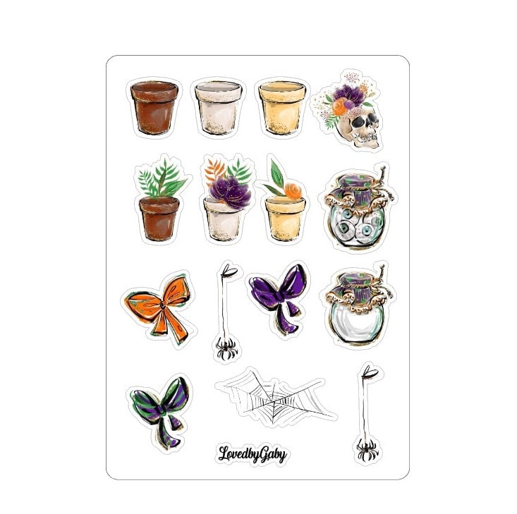 LovedbyGaby stickers "Witchery"