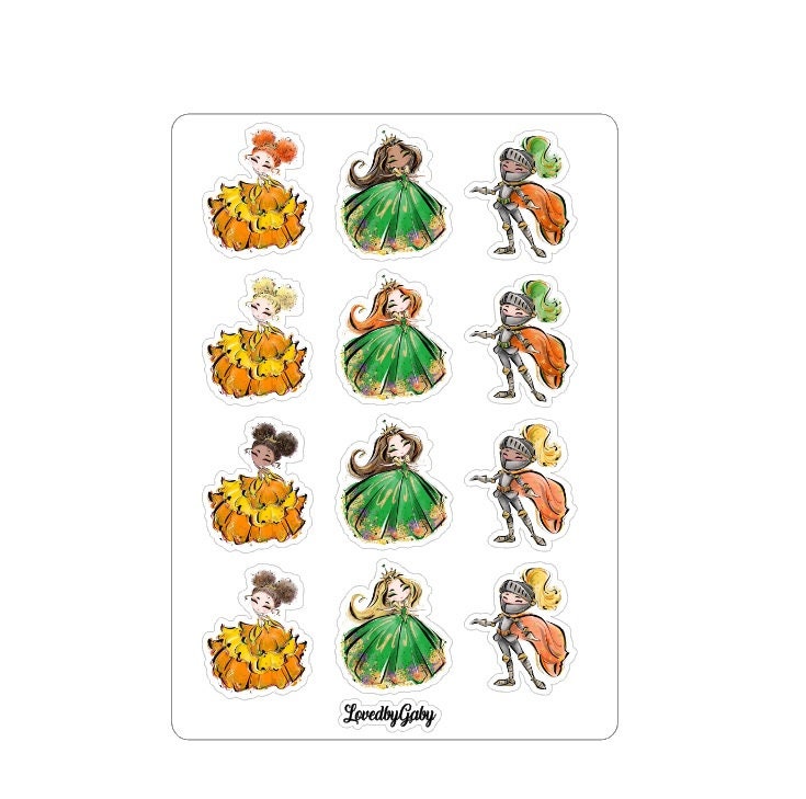 LovedbyGaby stickers "let the adventure begin"