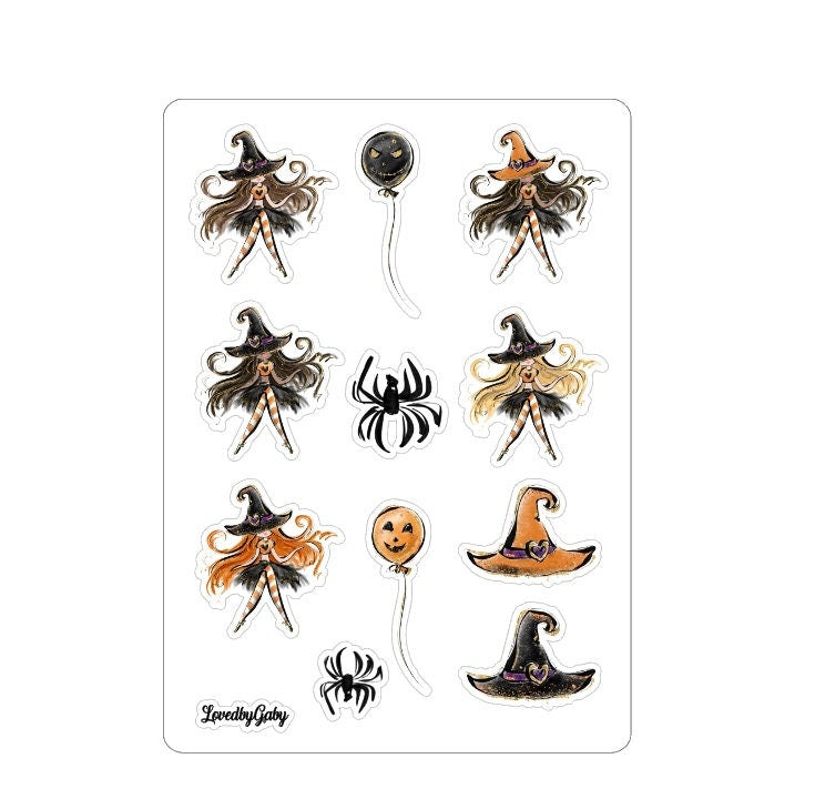 LovedbyGaby stickers "Halloween treats"