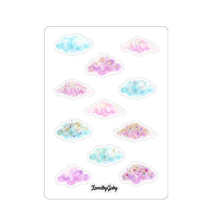 LovedbyGaby stickers "Clouds"