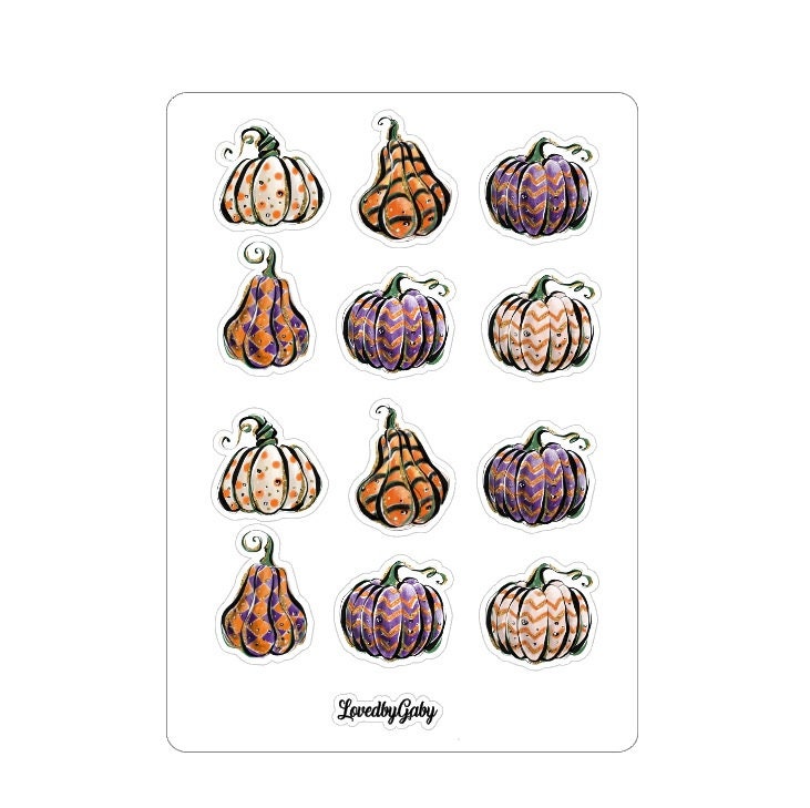 LovedbyGaby stickers "Pumpkins"