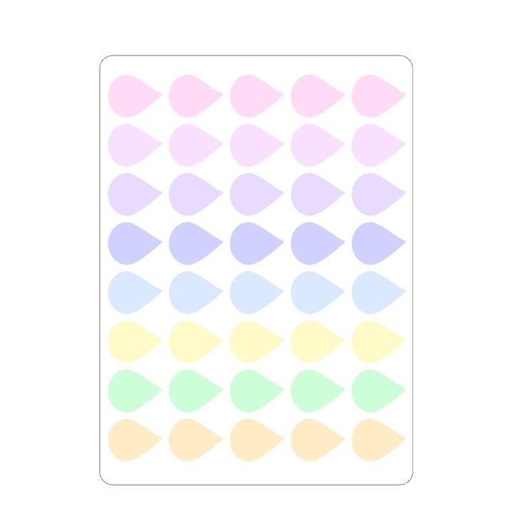 LovedbyGaby stickers dew drops