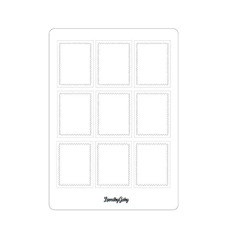 LovedbyGaby stickers "Postzegels"
