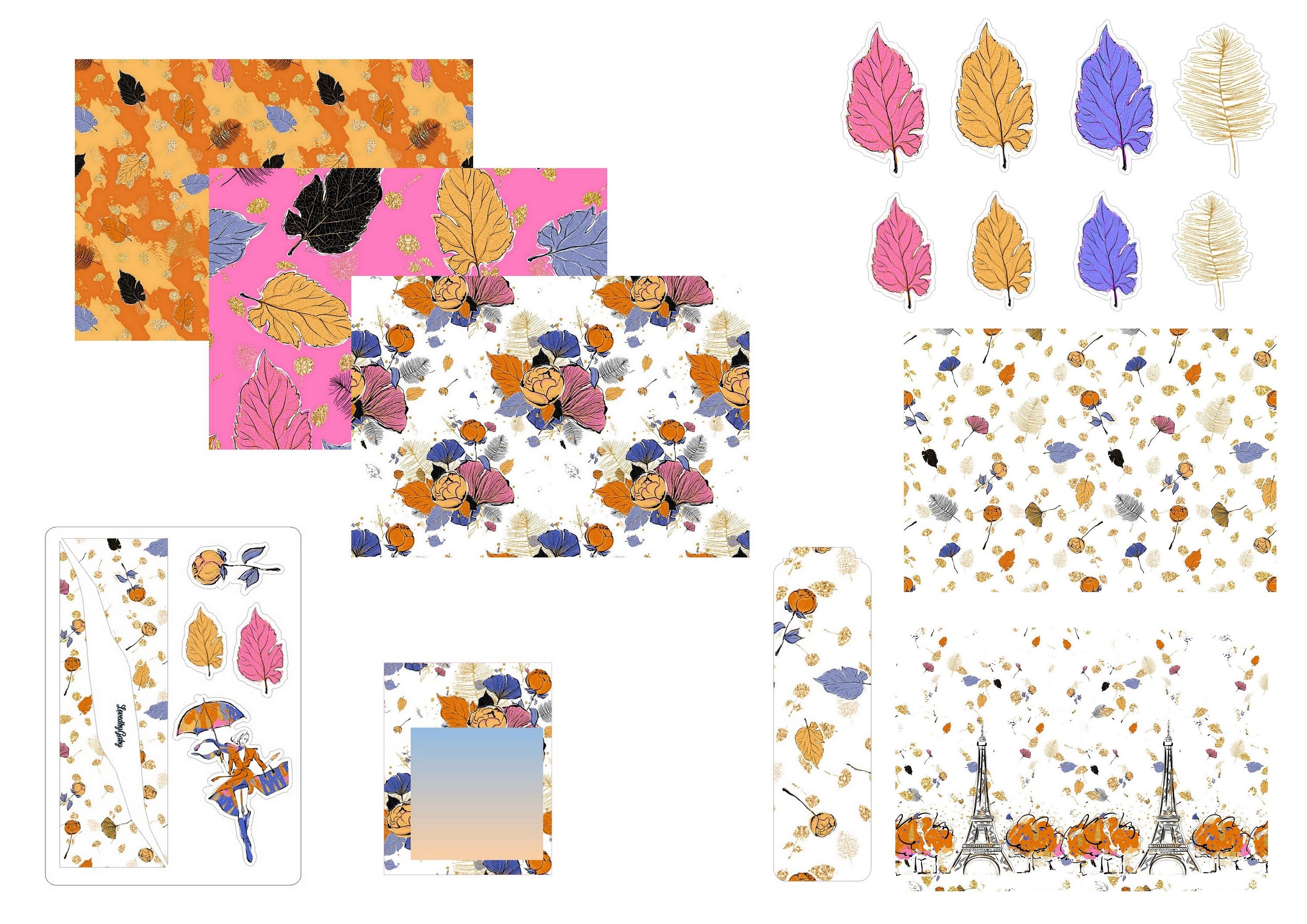 LovedbyGaby plannerkit "Fall fashion"