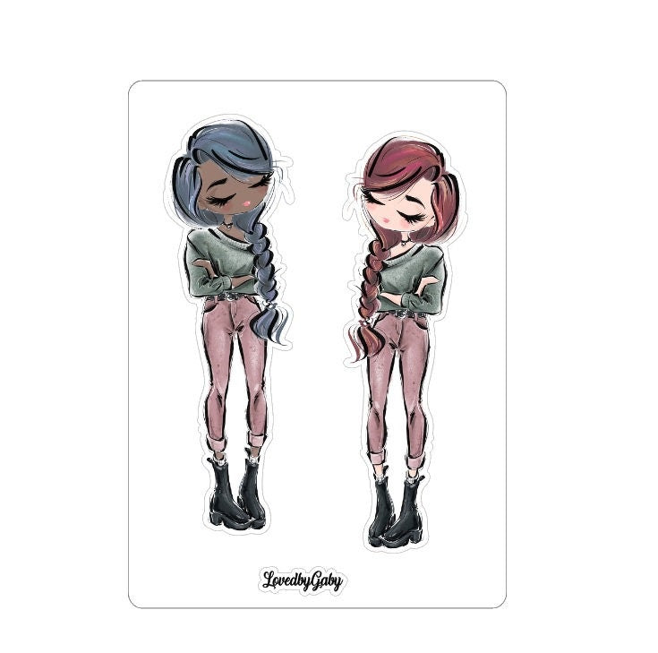 LovedbyGaby stickers Large 2
