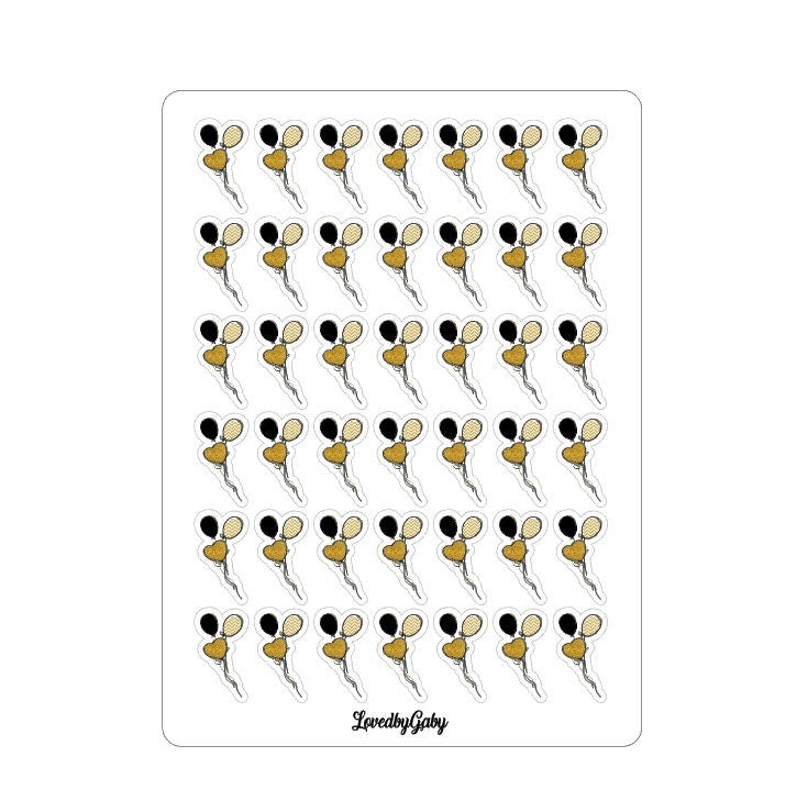 LovedbyGaby stickers "party balloons"