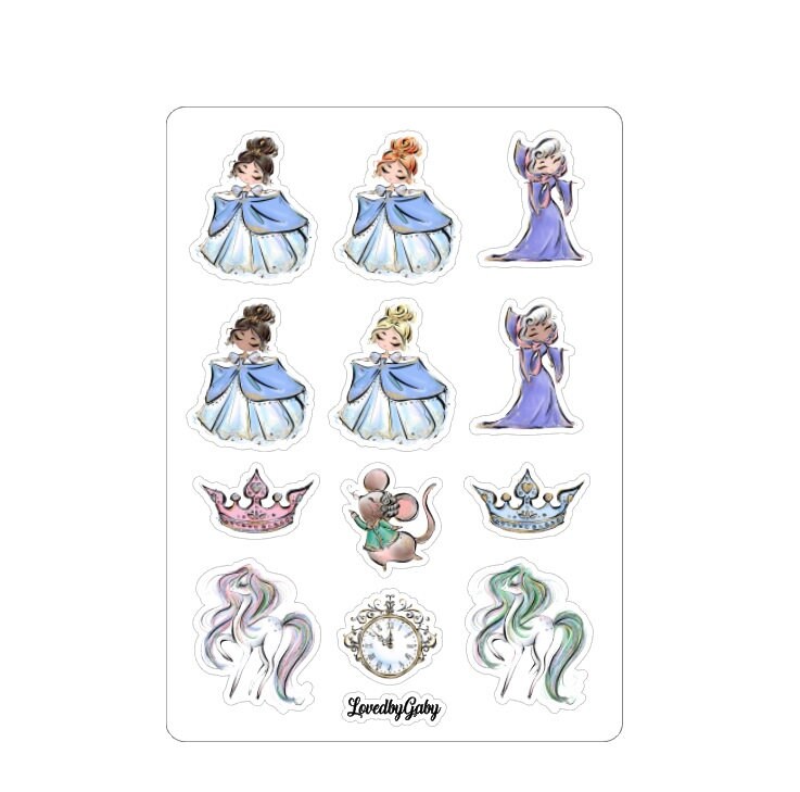 LovedbyGaby stickers "crystal pump"