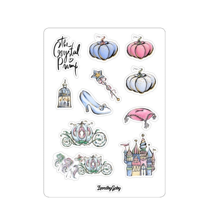 LovedbyGaby stickers "crystal pump"