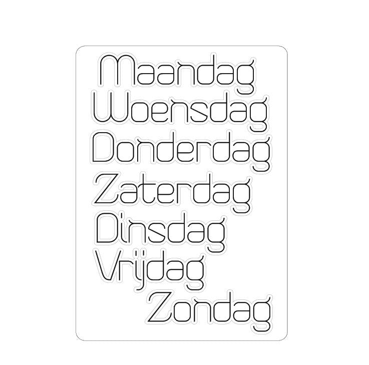 LovedbyGaby stickers bujo nummers, week en maand