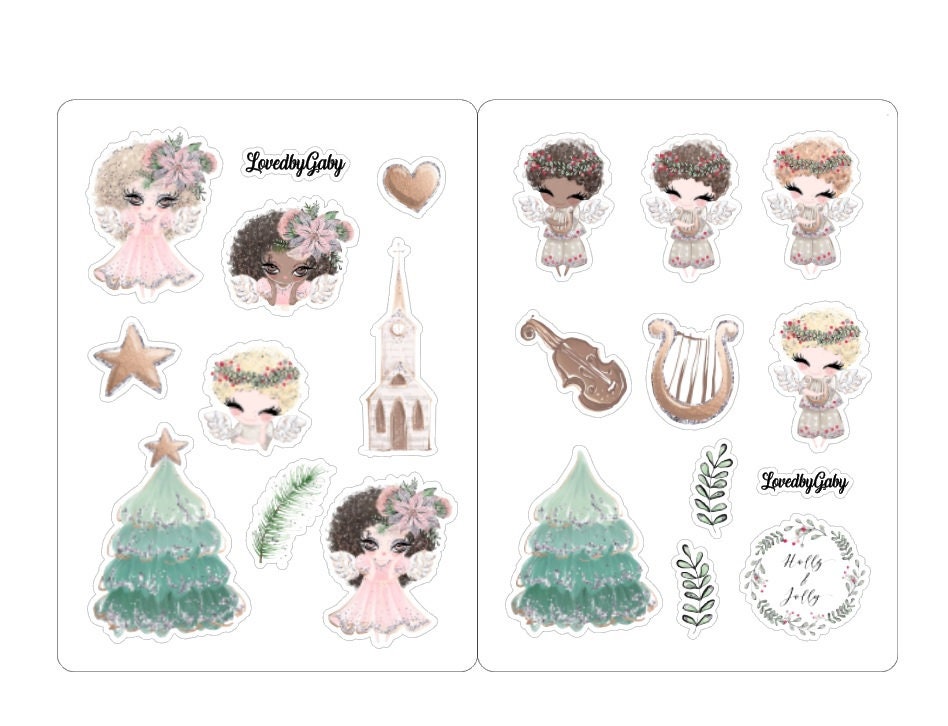LovedbyGaby plannerkit "Holly jolly"