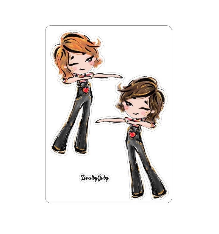 LovedbyGaby stickers large boys
