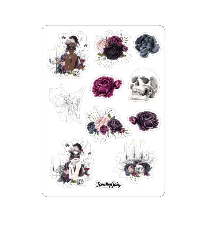 LovedbyGaby stickers vampire girl