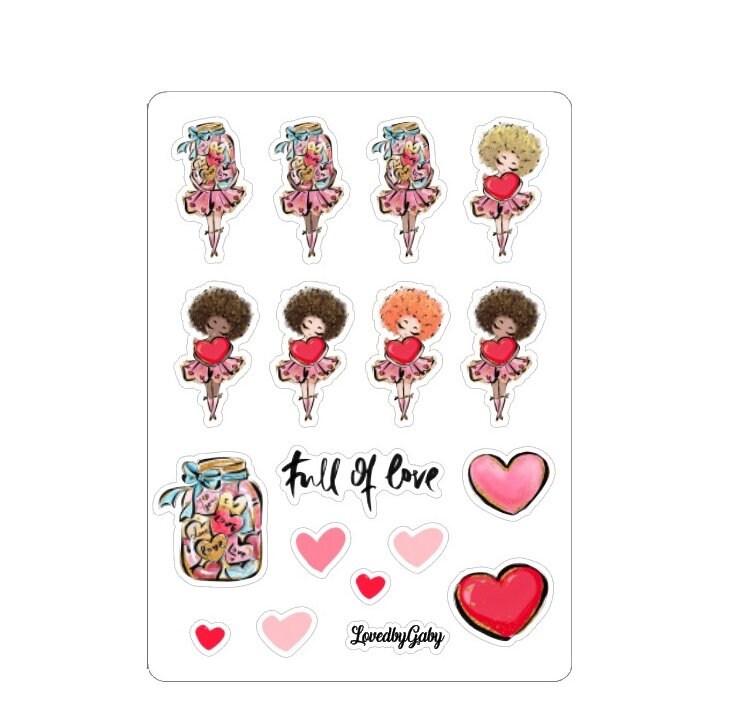 LovedbyGaby stickers Valentine 1