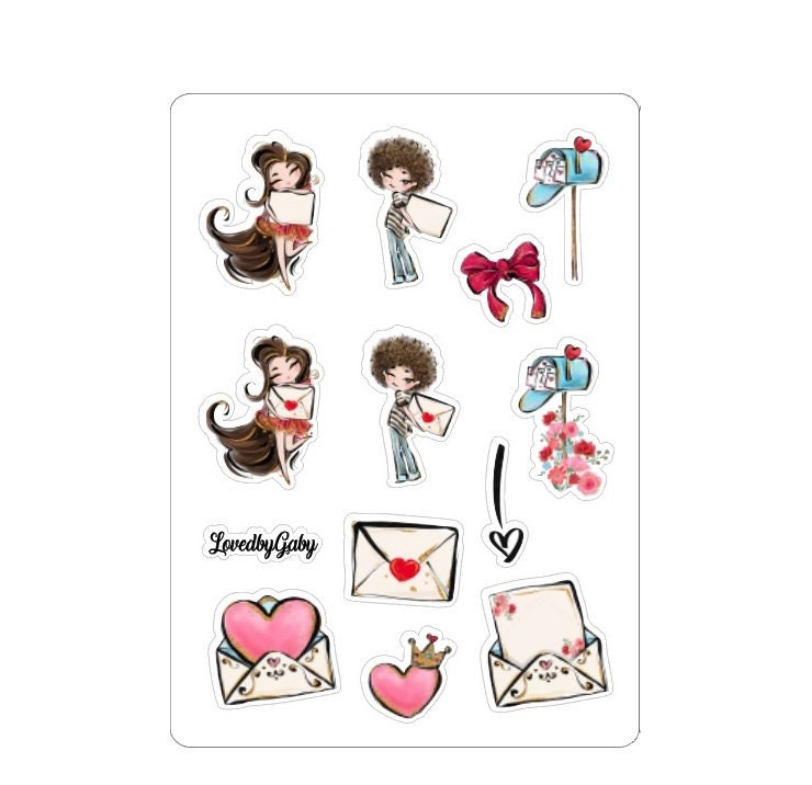 LovedbyGaby stickers Valentine 1