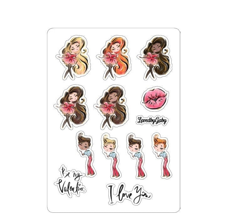 LovedbyGaby stickers Valentine 1