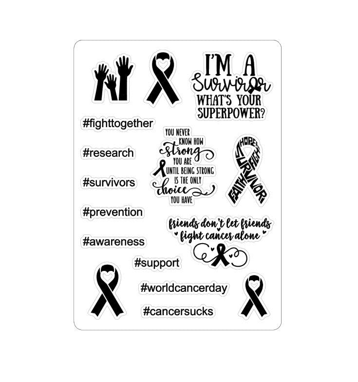 LovedbyGaby stickers world cancerday