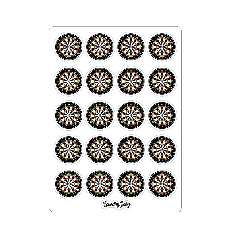 LovedbyGaby stickers Darts