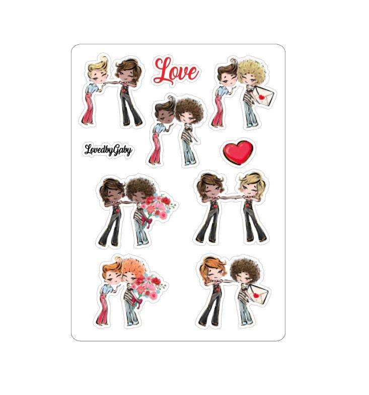 LovedbyGaby stickers valentine 2