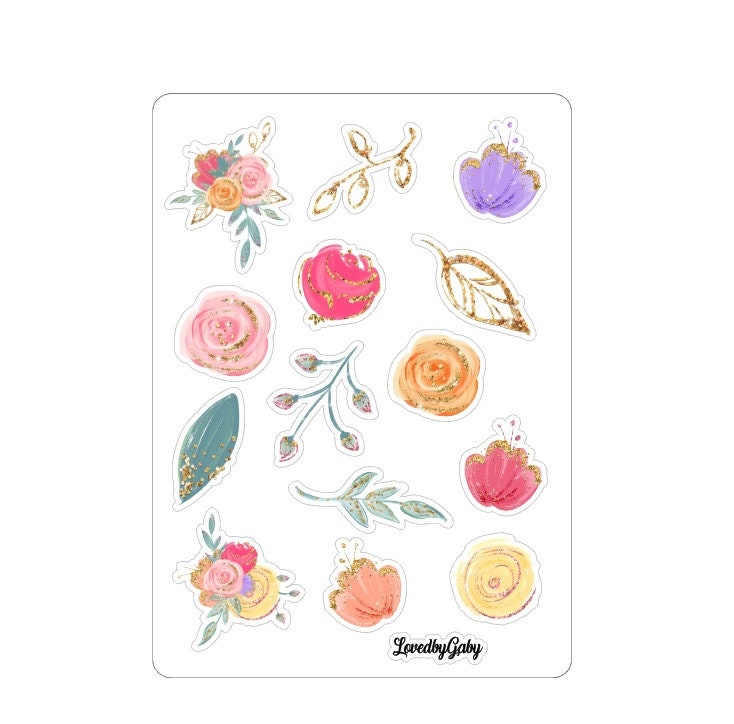 LovedbyGaby stickers Spring girls