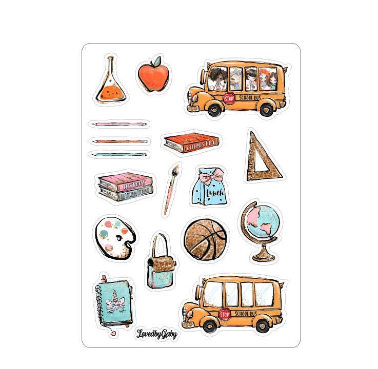 LovedbyGaby stickers "Students"