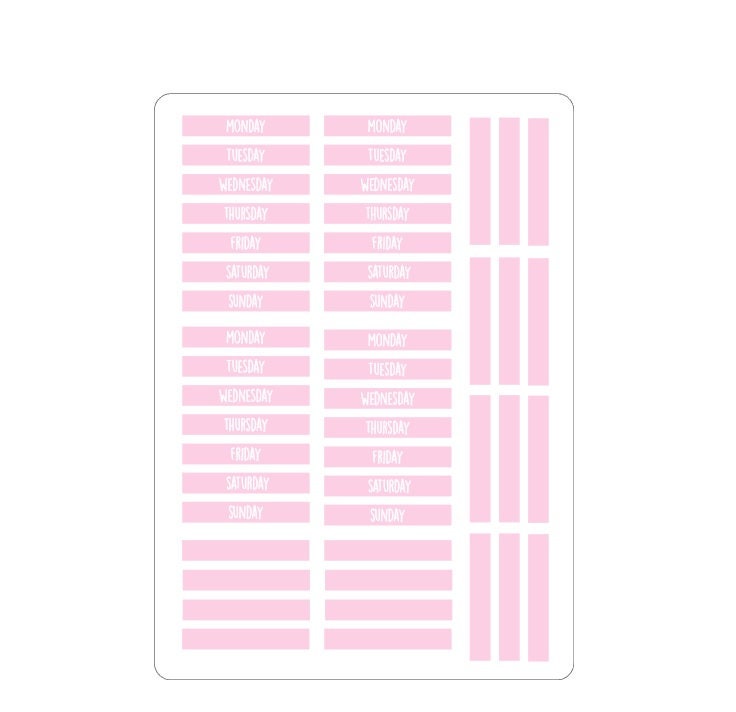 LovedbyGaby Maschaplanner days stickers 1