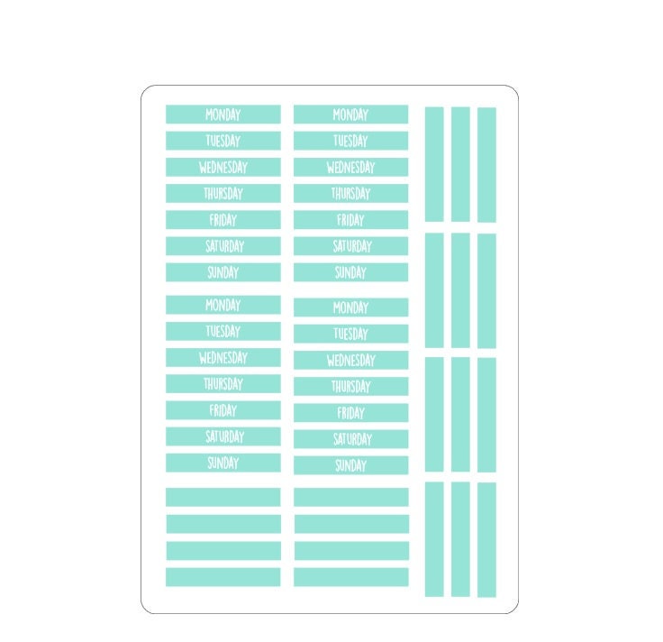 LovedbyGaby Maschaplanner days stickers 1